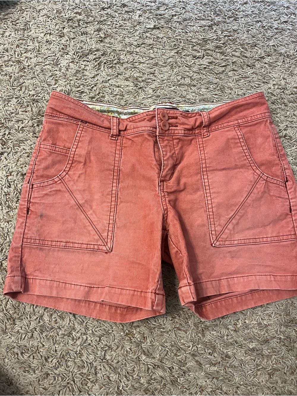 Prana Peach Shorts